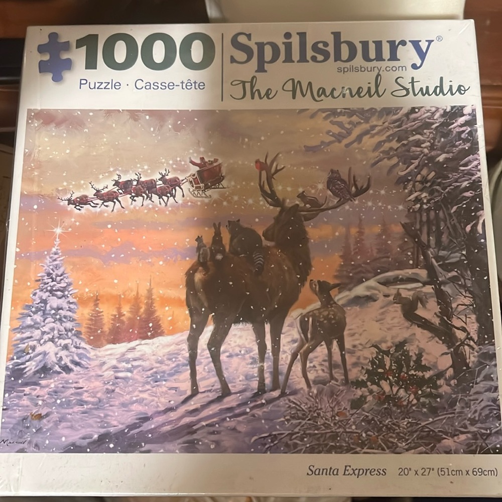 Spilsury Santa Express 1000 piece puzzle